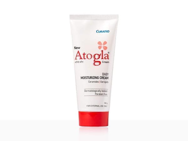 Atogla-Baby Moisturizing Cream | Paraben-Free 100gm (Pack of 2)