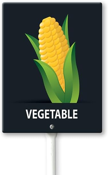 Eveokoki Aluminum Seed & Plant Labels - Plant Markes for Seedlings-Plant Tags for Pots - Garden Signs for Vegetable - Durable Markers for Plants Outdoor Waterproof - Garden Decor for Farmhouse