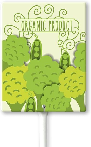 Eveokoki Aluminum Seed & Plant Labels - Plant Markes for Seedlings-Plant Tags for Pots - Garden Signs for Vegetable - Durable Markers for Plants Outdoor Waterproof - Garden Decor for Farmhouse