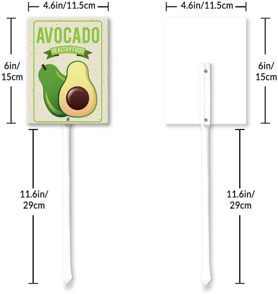 Eveokoki Aluminum Seed & Plant Labels - Plant Markes for Seedlings-Plant Tags for Pots - Garden Signs for Vegetable - Durable Markers for Plants Outdoor Waterproof - Garden Decor for Farmhouse