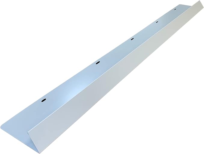 Eagle 1-26 Gauge 5 Foot Rain Diverter - Nails and Instructions Included (Mill Finish Aluminum, Copper, Galvanized, Stainless Steel & More) (1, White)