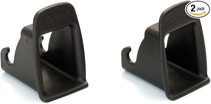 1 Pair Car Seat Isofix Guide Groove Car Child Seat ISOFIX Locater Guide Universal Fit Black