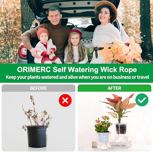ORIMERC 2 inch Net Pots for Hydroponic Tower, 50 Pack Mesh Net Cups Come with Self Watering Wicking Rope&Plant Labels, for Hydroponic Garden Plants Baskets Aquaponics Vegetable Growing Indoor BPA Free - size: 2 inch (50 Pack)