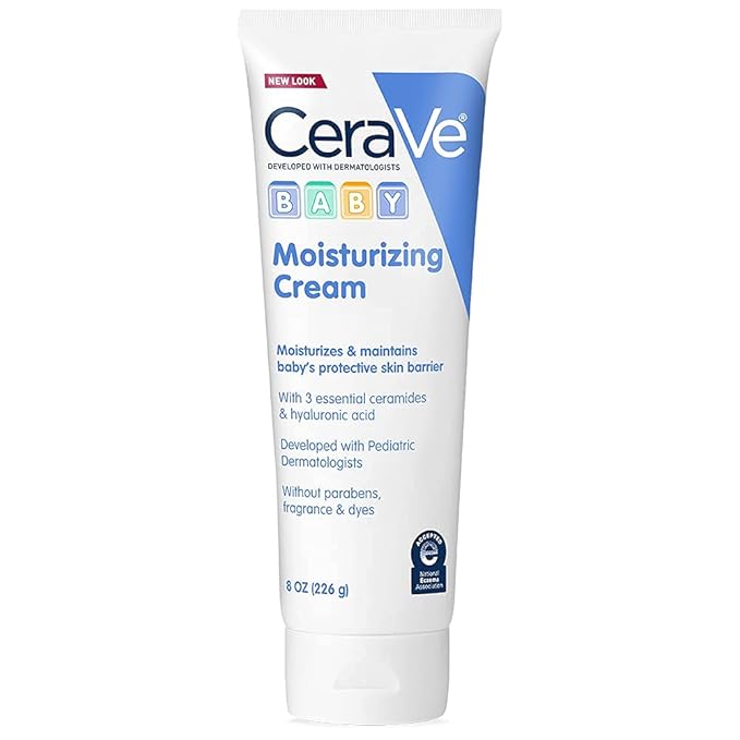 CeraVe Baby Moisturizing Cream + Healing Ointment Bundle | Gentle Skincare