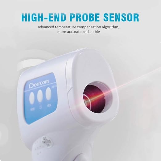 Forehead Thermometer for Adults Non-Contact Infrared Forehead Thermometer with Fever Alarm Function Medical Grade for Baby Children Kids Instant Fever Check Digital Display
