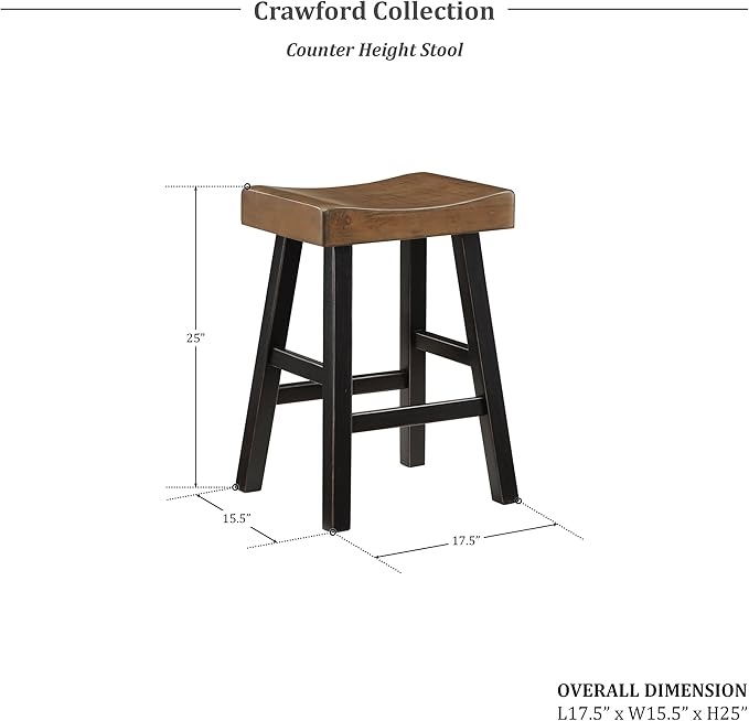 Lexicon Bar Table Set for 3, Small Kitchen Table Set Kitchen Island Table with 3 Saddle Bar Stools, 4 Piece Dining Table Set for Breakfast Nook, Living Room, Apartment, Counter Height, Black/Brown