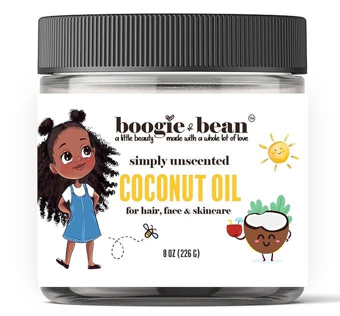 Coconut Oil for Baby, Hair and Skin, Unscented Natural NON GMO Kosher Baby Oil, Coconut Oil for Kids and Infants