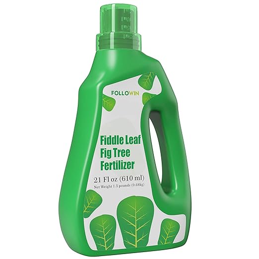 Fiddle Leaf Fig Tree Plant Food 21 oz,Liquid Houseplant Fertilizer with 3-1-2 NPK Ration for Healthy Roots,Stems and Leaves