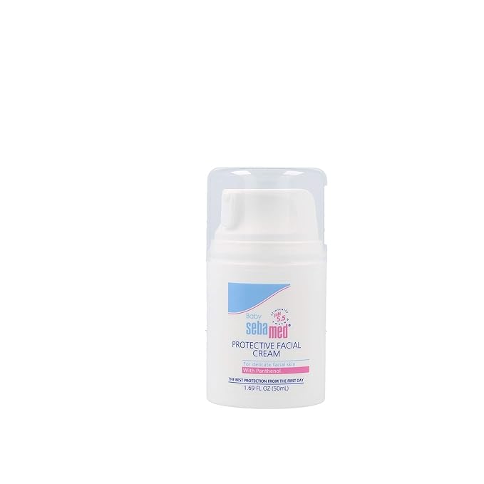 Sebamed Baby Protective Facial Cream Ultra Mild Gentle Hydrating Face Moisturizer for Delicate Skin (50mL)