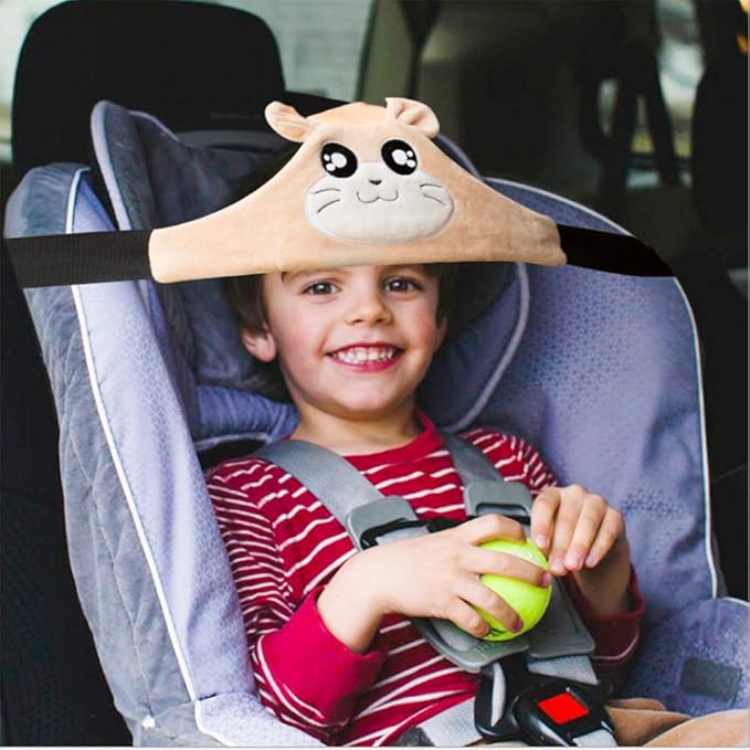 Car Seat Head Support Toddler Head Strap for Car Seat Baby Head Protector Stroller Car Seat Sleeping Headrest for Toddler Child Children Kids Infant