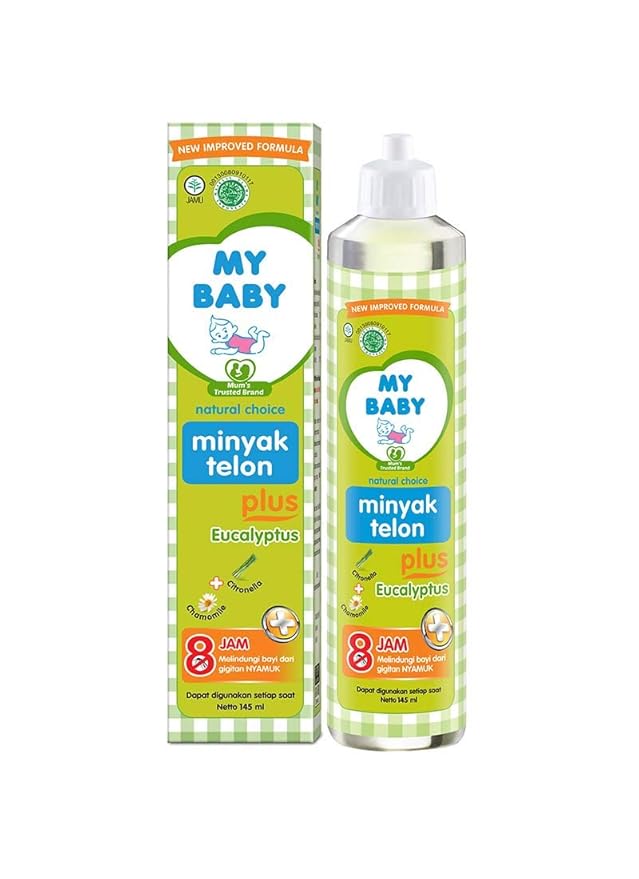 My Baby Minyak Telon Oil Plus -150 ml- 5.07fl oz (Pack of 6)