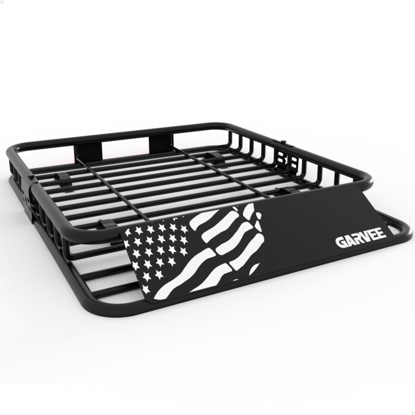 GarveeLife 46 x 36 Universal Roof Rack Cargo Carrier Basket, 200 Lbs Capacity Rooftop Cargo Rack, Car Top Luggage Holder Basket