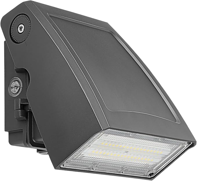 kadision 30W LED Wall Pack Light with Dusk-to-Dawn Photocell, 0-90° Adjustable Full Cutoff Outdoor Wall Light for House Yard Garage, 3900lm 5000K Daylight 100-277V ETL Listed