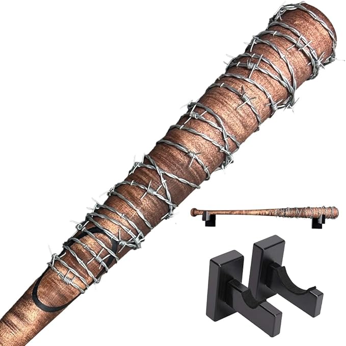 Walking Dead Lucille Negan Hardwood Replica Bat