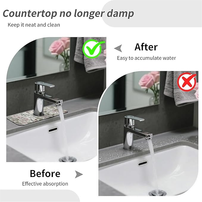 Kitchen Sink Splash Guard，Elegant-forest