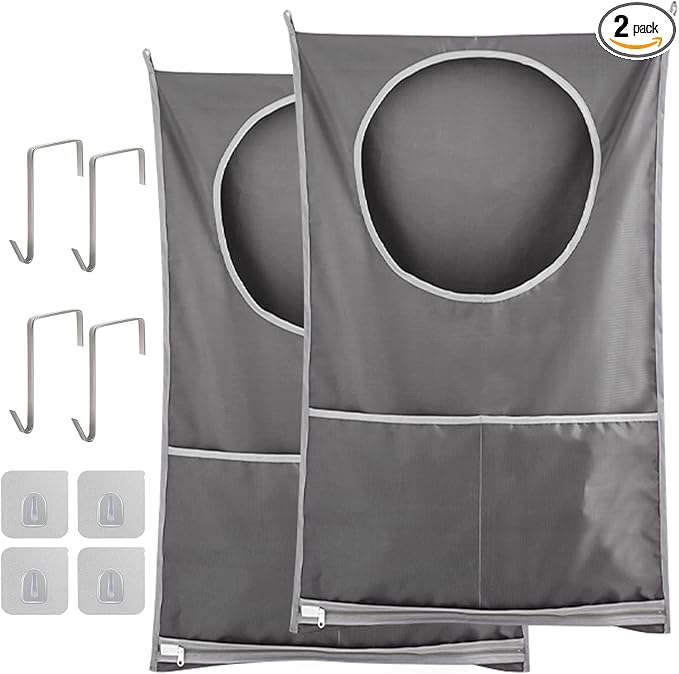 Hanging Laundry Hamper, Over The Door Laundry Hamper, Hanging Laundry Bag