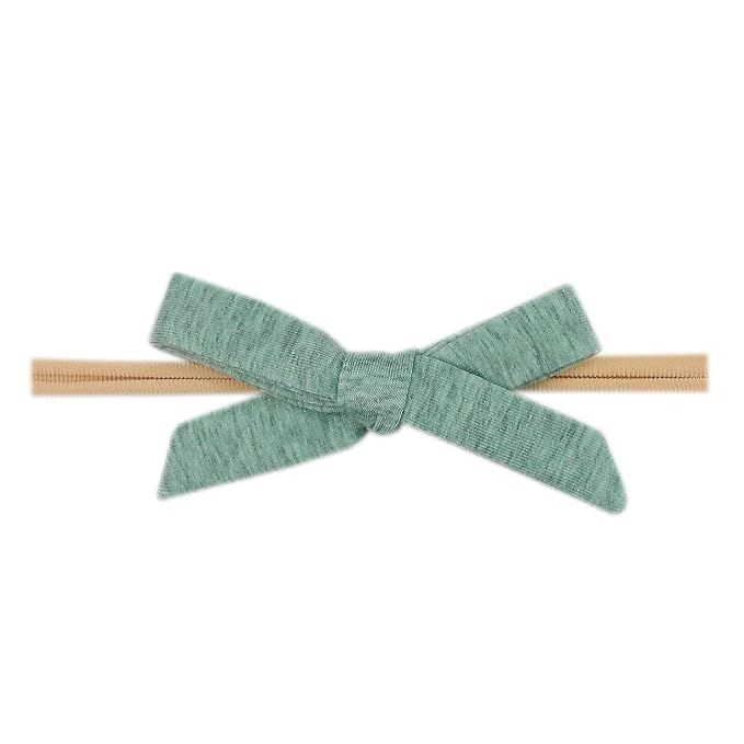 Copper Pearl Ribbon Baby Bow Emerson
