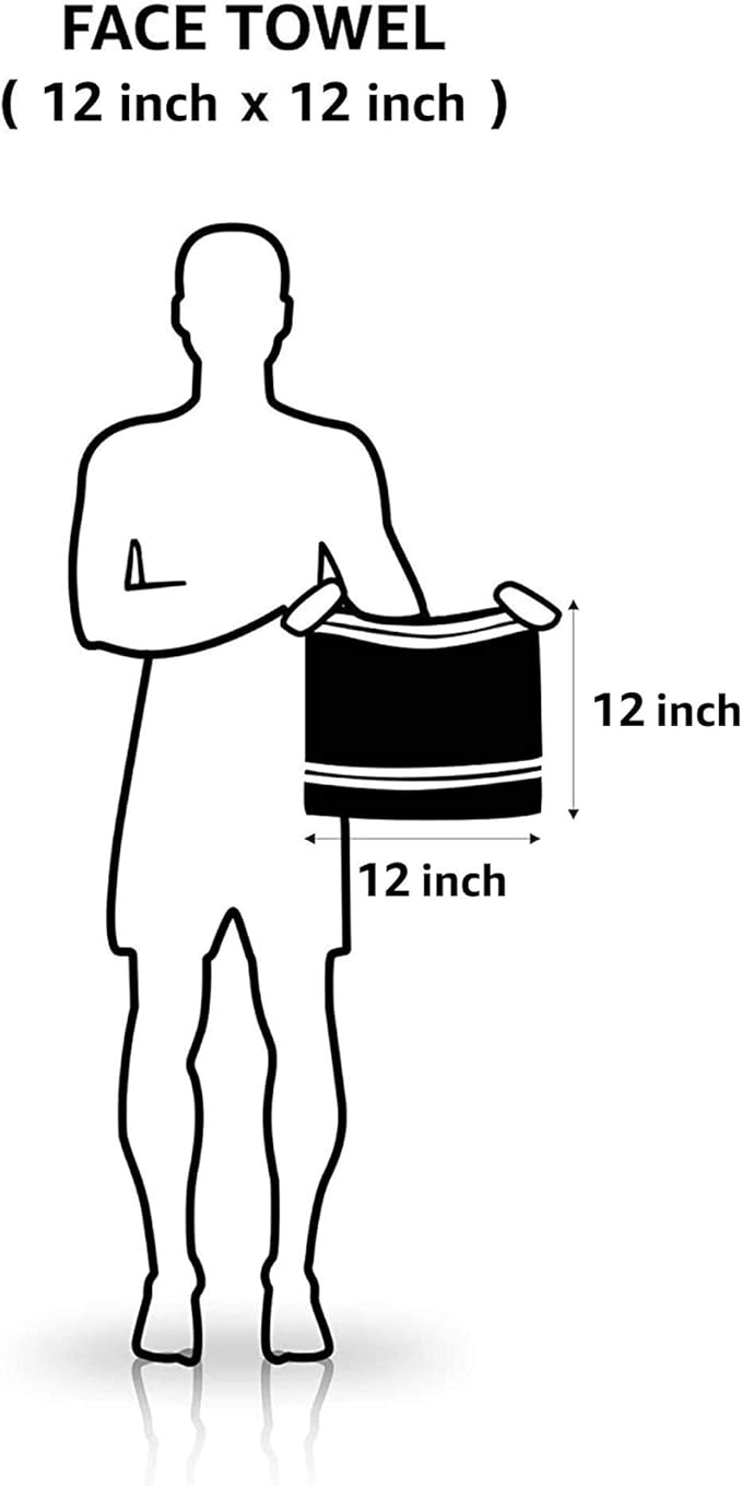 Amazon Basics Fast Drying Cotton Washcloths