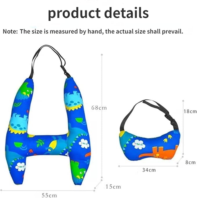 H-Shape - Car Sleeping Head Support, Travel Pillows for Kids Car Seat Pillows Adults and Children, Infant Car Seat Sleeping Seat Head Support (#5)