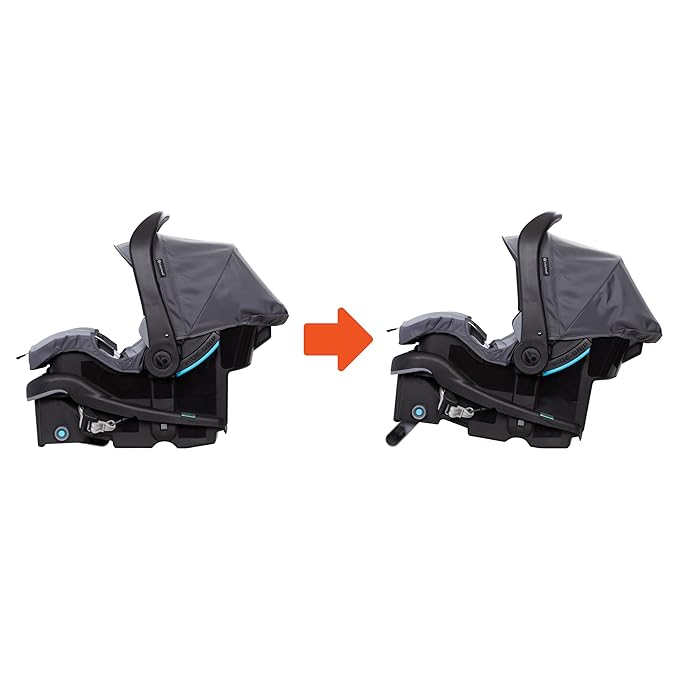 Baby Trend EZ-Lift™ PRO Infant Car Seat, Dash Grey – Lightweight Premium Carry, Plush Infant Cushioning, Adjustable Harness Support