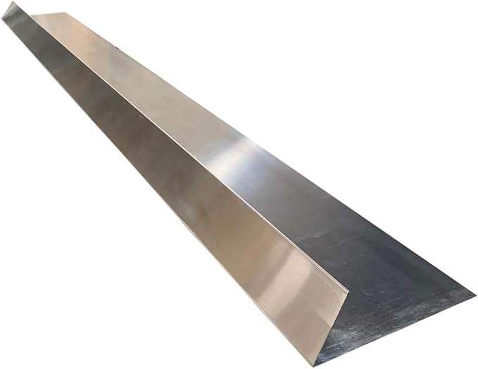 Eagle 1-26 Gauge 5 Foot Rain Diverter - Nails and Instructions Included (Mill Finish Aluminum, Copper, Galvanized, Stainless Steel & More) (1, Mill Finish Aluminum)