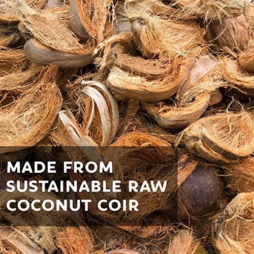 Minute Soil Bulk Coconut Coir Block 4-Pack – OMRI Listed for Organic Use – 48 lb Compressed Grow Medium – Expands with Water – Gardening, Beds, Containers