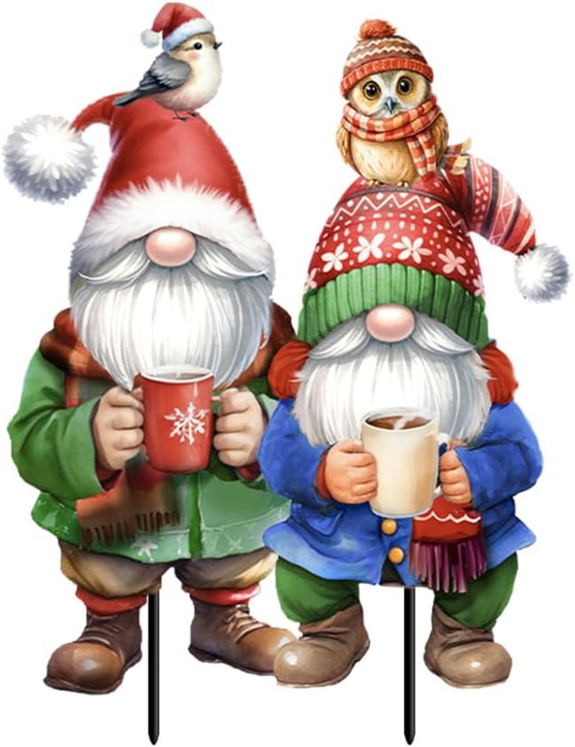 Briarwood Lane Warm Wishes Gnomes Metal Art