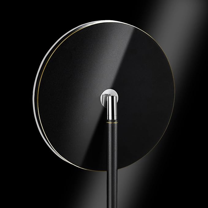 JOOFO Floor Lamp,30W/2400LM Sky LED Modern Torchiere 3 Color Temperatures Super Bright Floor Lamps-Tall Standing Pole Light with Remote & Touch Control for Living Room,Bed Room,Office (Black-Gold)