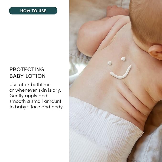 Evereden Protecting Baby Lotion for Newborn 6.7 oz. | Lightweight & Non-Greasy Toddler Lotion | Clean & Gentle Baby Care | Non-toxic & Fragrance Free | Made with clean ingredients