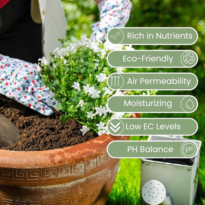 12 Pack Premium Coco Coir Brick for Plants- 100% Organic Compressed Raw Material Coconut Coir Bricks Starting Mix, Coco Coir Fiber Coconut Husk for Planting, Gardening, Potting