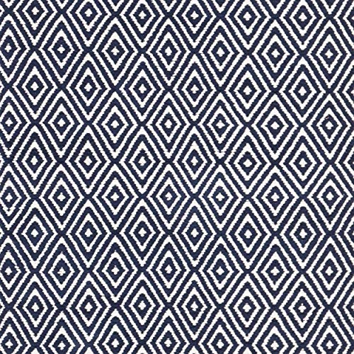SAFAVIEH Boston Collection 2'6" x 4' Navy BOS682D Handmade Flatweave Cotton Accent Rug - color: Navy, size: 2'6" x 4' (Rectangular)