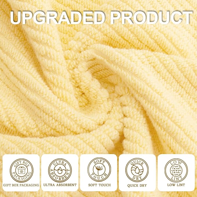Yellow Towels for Bathroom