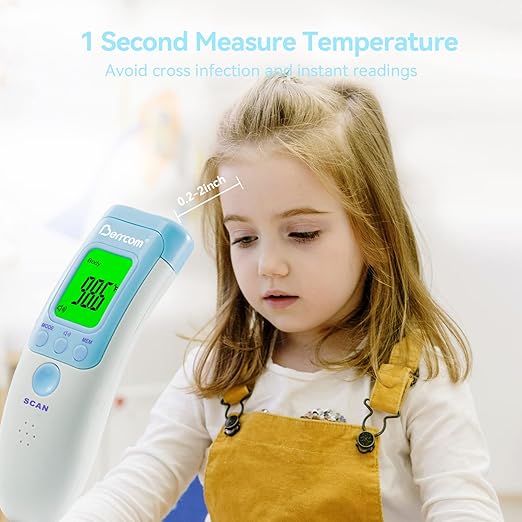 [Value Bundle] Berrcom Forehead Thermometer JXB-178 & Berrcom Forehead Thermometer for Adults and KidsJXB-183
