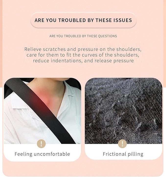 HOUKIG Car Seat Belt Cover Stocking Stuffers Cute Creative Toy Flower Cloud Duck Safety Seatbelt Shoulder Pad Auto Accessory Neck Cushion Protector Seatbelt Shoulder Protector Nice Gift (Astronaut)