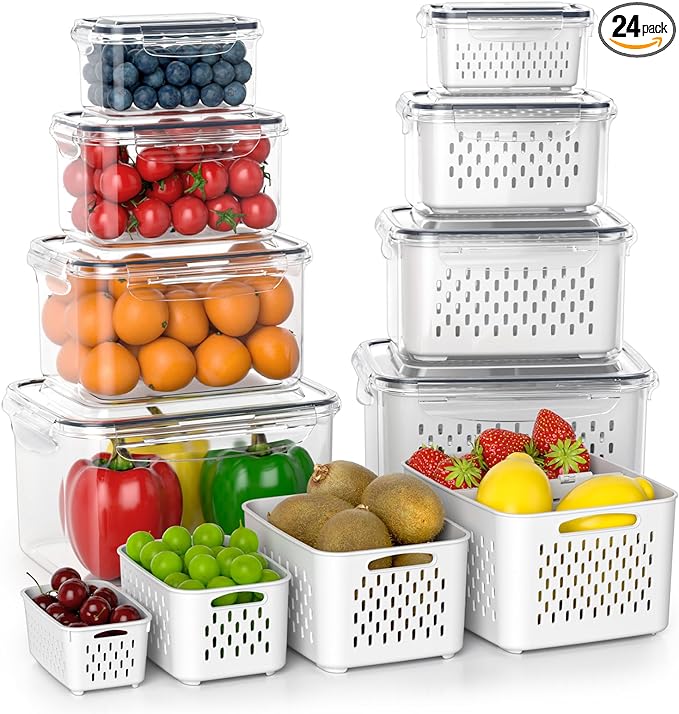 Fruit Storage Containers for Fridge