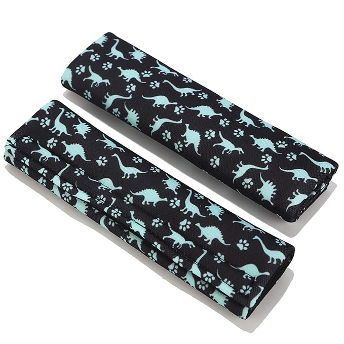 Seat Belt Cover Pad for Kids, 2 Pcs Soft Baby Seat Belt Cushions Pads, Car Seat Straps Shoulder Protector Pillow for Girls Boys
