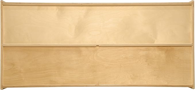 2-Shelf Kids Bookshelf & Toy Storage Organizer | 3-Section Montessori Shelves for Home & Classroom Organization & Storage