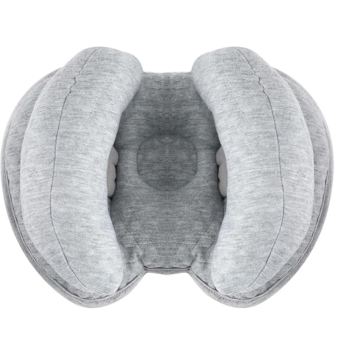 KAKIBLIN Baby Support Pillow, Head and Neck Support,Banana Neck Pillow for Baby, Travel Pillow for Stroller Neck Support, Adjustable Head Pillow for Kids Toddler