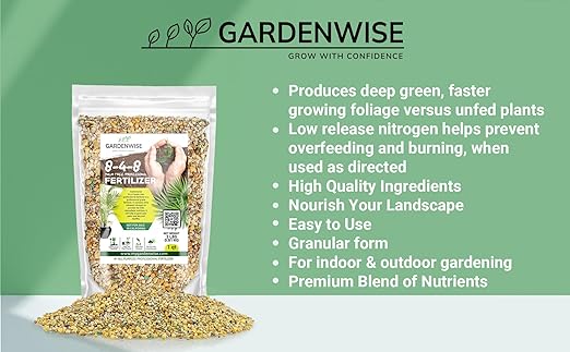 8-4-8 Professional Palm Tree Fertilizer Plant Food; for Indoor Potted Plants and Outdoor Landscape Palm Trees; Quick-Release Nitrogen Fertilizer and Continuous Feeding (4 QUARTS)