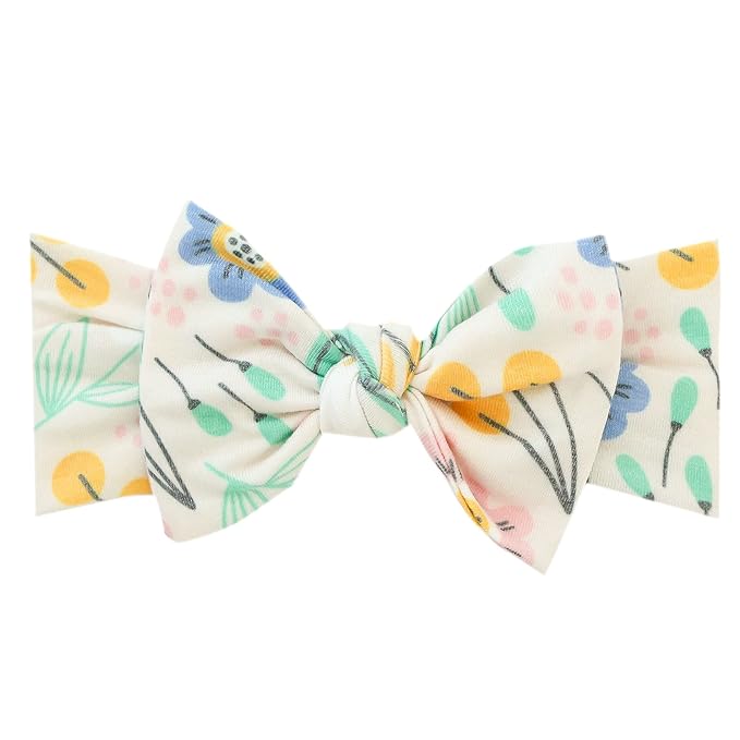 Copper Pearl Baby Bows: Stylish Headbands for Baby Girls, Premium Soft and Stretchy Baby Headbands, Perfect for Newborns, Trendy Designs - Clara