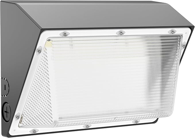 120W LED Wall Pack Light with Dusk to Dawn Photocell 18,000LM(150LM/W) Wall Mount Flood Light Outdoor IP65 Waterproof 5000K Led Security Commercial Area Lighting for Yard, Garage, Barn