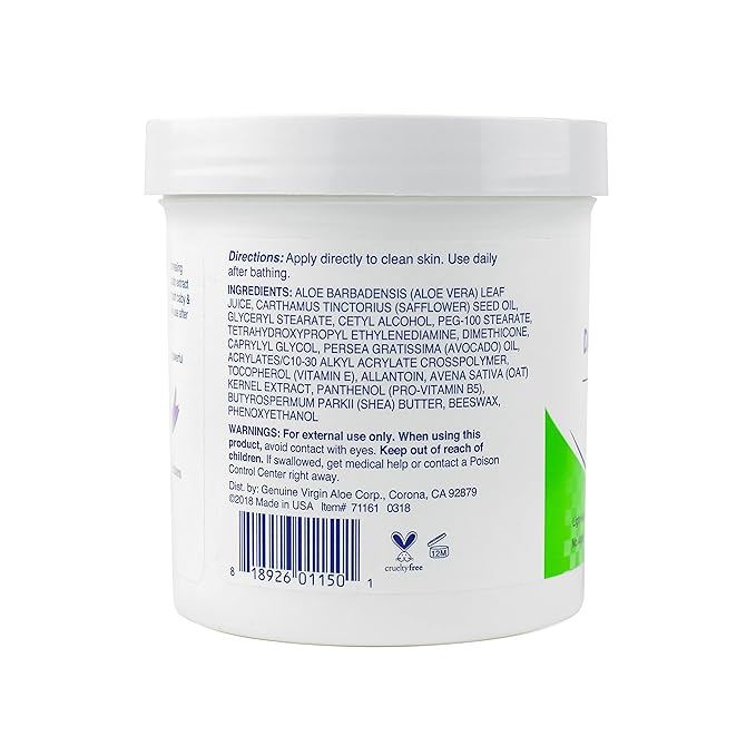 TriDerma Daily Calming Baby Moisturizing Lotion for Baby's Sensitive Skin with Soothing AP4 Aloe Vera, Avocado & Vitamins B & E, Fragrance Free 16 Ounces