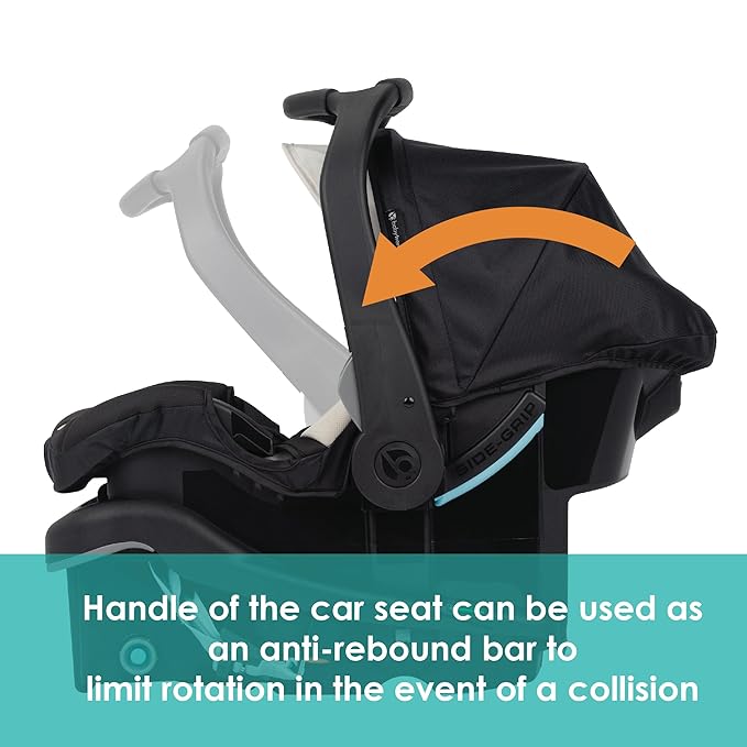 Baby Trend Tango PRO Travel System with Secure-Lift Infant Car Seat, Dash Tan