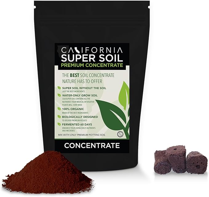 The Bud Grower | Premium 100% Organic Super Soil Concentrate | 2.5 lbs of Premium Soil Concentrate & Rapid Rooters | All-in-One Soil Amendment