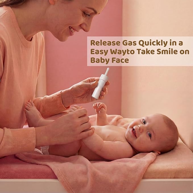 JAPARA Gas and Colic Reliever for Babies, Natural Solution for Baby Colic and Gas Relief, 100% Safe & Effective Instant Constipation Relief for Gassy Babies (20 Count)