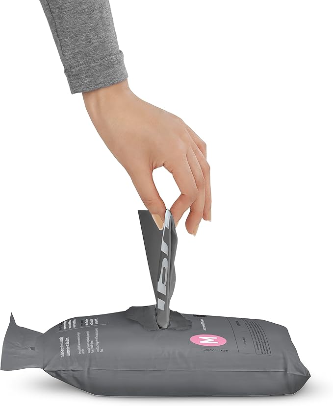 simplehuman Code M 200 Count, Genuine Odorsorb Custom Fit Liners, Drawstring