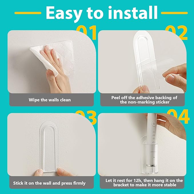 2 Pack Electric Toothbrush Holders