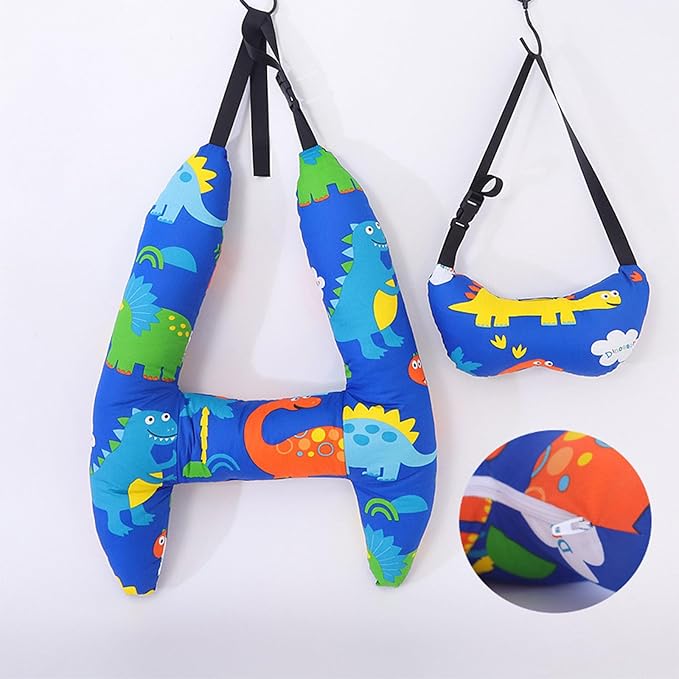 H-Shape - Car Sleeping Head Support, Travel Pillows for Kids Car Seat Pillows Adults and Children, Infant Car Seat Sleeping Seat Head Support (#5)