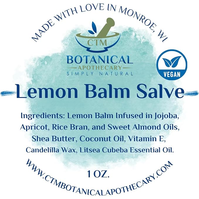 Lemon Balm Salve (1 OZ.)
