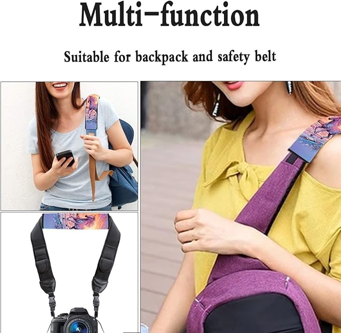 AFPANQZ Two Pack Car Seat Belt Cover Pads Drivers Shoulder Protetion Ciool 3D Horse Print Car Seats Belt Cover Accessories Vehicle Auto Seatbelt Cushion Pads Universal Fit